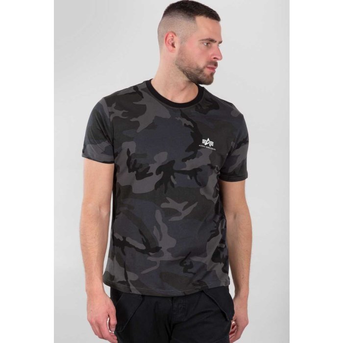 188505C 125 alpha industries basic t small logo camo 001