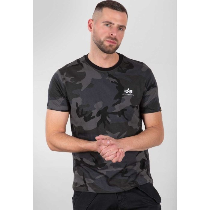 188505C 125 alpha industries basic t small logo camo 002