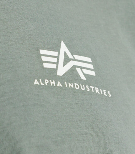 alpha basic small logo vintage green 2