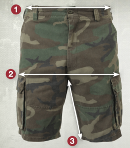 paratrooper shorts rothco