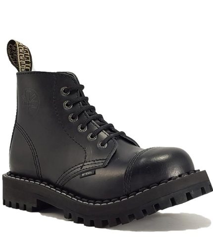 cizme steel boots poluduboke 6 kopci black 1